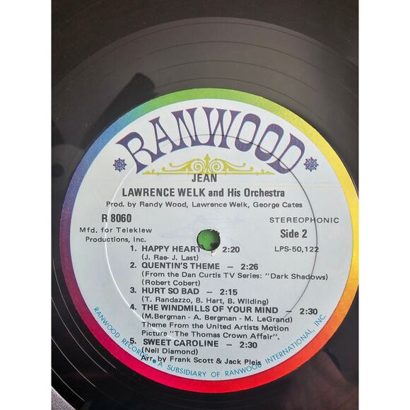 Very Rare Vintage Lawrence Welk and His Orchestra - Jean - Ranwood Records R8060 - Picture 7 of 7